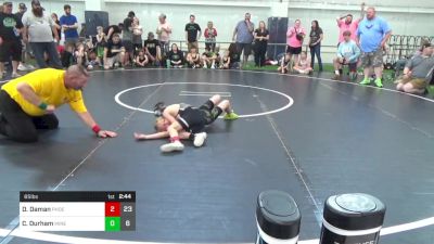 65 lbs Pools - Dexx Daman, Phoenix W.C. vs Cooper Durham, Mineral Wells Bulldawgs