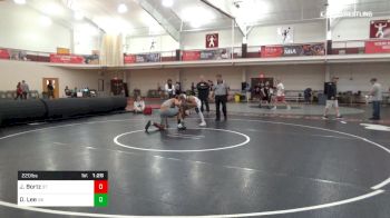 220 lbs Final - Jayden Bortz, QT vs Davis Lee, NB