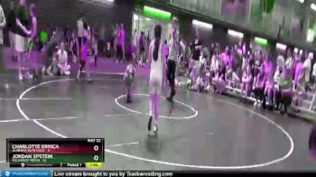 100 lbs Semis (4 Team) - CHARLOTTE ERRICA, Alabama Elite Gold vs Jordan Epstein, Big Money Movin