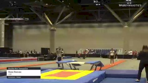 Ross Reeves - Double Mini Trampoline, NSB - 2021 USA Gymnastics Championships
