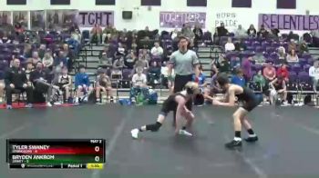 86 lbs Round 1 (6 Team) - Tyler Swaney, Springboro vs Bryden Ankrom, Sidney