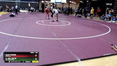 165 lbs Quarterfinal - Ej Beloncik, Air Force Prep vs Jace Fisher, Newman