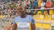 Shericka Jackson Finishes Runner-Up In Doha 100m, Was Working On Her Start