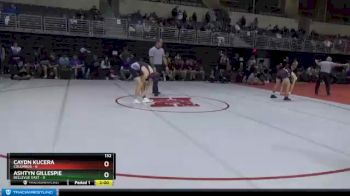 132 lbs Round 4 (8 Team) - Caydn Kucera, Columbus vs Ashtyn Gillespie, Bellevue East