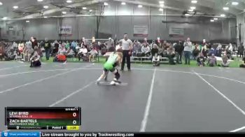 98 lbs Round 3 (8 Team) - Levi Byrd, Wyoming Gold vs Zach Bartels, South Dakota Rage