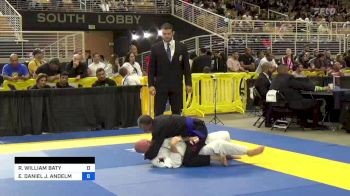 ROBERT WILLIAM BATY vs ERIK DANIEL J. ANDELMAN 2024 Pan Jiu Jitsu IBJJF Championship