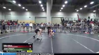 106 lbs SEMIFINAL - DRU AYALA VS ZANE DONLEY