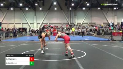 125 lbs C Of 16 #1 - Shane Metzler, Rutgers vs Colby Smith, Missouri