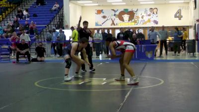 68 lbs Quarterfinal - Jasmine Robinson, Army (WCAP) vs Josselinne Campos, Signature Wrestling