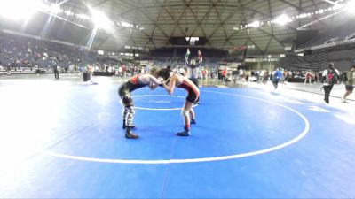 119 lbs Semifinal - Alexis Allen, Spokane Wrestling vs Madison Watts, Team Aggression Wrestling Club