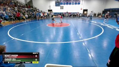 105 lbs Prelim - Parker Hill, Centennial Middle School vs Wyatt Mason, Sage Valley Jr High