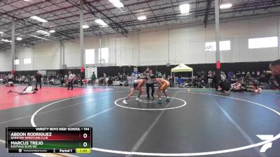 144 lbs Cons. Round 3 - Abdon Rodriguez, Barstow Wrestling Club vs Marcus Trejo, Eastvale Elite WC