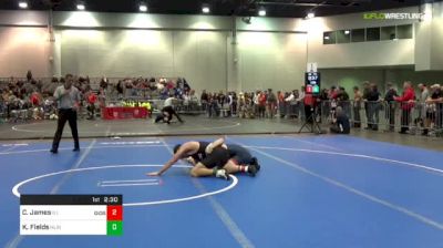 174 lbs Rd Of 64 - Carver James, Illinois vs Kettner Fields, Highline College