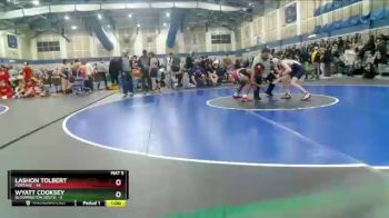 125 lbs Round 2 (4 Team) - Lashon Tolbert, Portage vs Wyatt Cooksey, Bloomington South