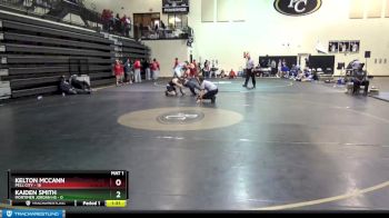 152 lbs Placement Matches (8 Team) - Kaiden Smith, Mortimer Jordan HS vs Kelton Mccann, Pell City