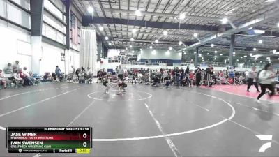 56 lbs Quarterfinal - Ivan Swensen, Great Neck Wrestling Club vs Jase Wimer, Riverheads Youth Wrestling