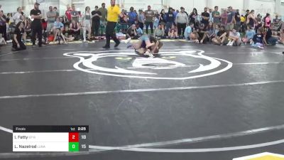 89 lbs Final - Izzy Fetty, EP Rattlers vs Lyra Nazelrod, Lunatics