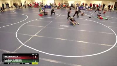 63 lbs Champ. Round 1 - Landon Klossner, Centennial Youth Wrestling vs Ibrahim Mirza, Wayzata Youth Wrestling