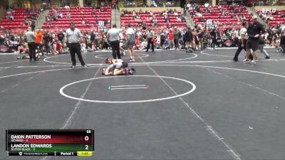 68 lbs Finals (2 Team) - Dakin Patterson, Sicarios vs Landon Edwards, SlyFox Black