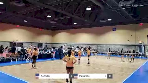 A4 Volley vs Monarchs - 2022 JVA West Coast Cup presented by Nike