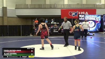 117 lbs Quarterfinal - Blake Knoebel, Pennsylvania vs Gavin Snyder-Davis, Leo Wrestling Club