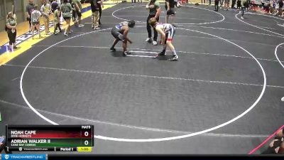 Cons. Round 1 - Noah Cape, Dixie Hornets vs Adrian Walker Ii, Cane Bay Cobras