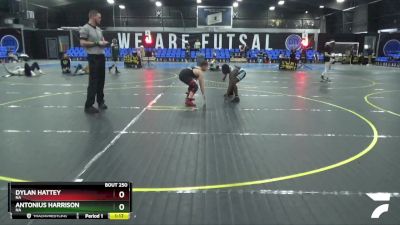 112 lbs Round 3 - Dylan Hattey, NA vs Antonius Harrison, NA