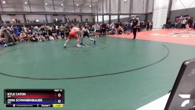 190 lbs Cons. Round 1 - Kyle Caton, WA vs Odin Schwabenbauer, WA