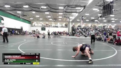 126 lbs Cons. Round 6 - Damien Moseley, Terminator Wrestling Academy vs Alex Gates, GI Grapplers