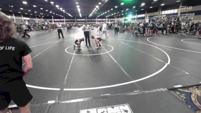 82 lbs Round Of 16 - Damien Jarvis, Team Real Life vs Daniel Acuña, Dog Pound WC