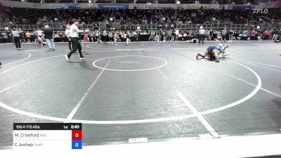 159.4-173.4 lbs Semifinal - Madisynn Crawford, Kirksville Wrestling Club vs Cheya Bishop, Charlies Angels (IL)