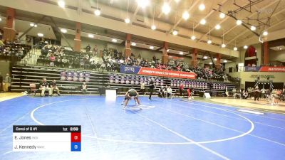 116 lbs Consi Of 8 #1 - Emma Jones, Indiana Tech vs Jo'Neisha Kennedy, Wayland Baptist (Texas)