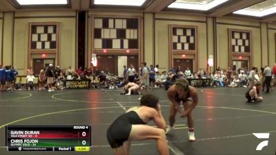 145 lbs Round 4 (6 Team) - Chris Fojon, Olympic Gold vs Gavin Duran, Yale Street WC