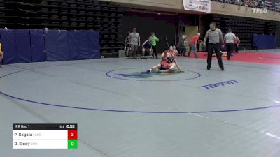 103 lbs Rr Rnd 1 - Peyton Segata, Langhorne, PA vs Dakota Slody, Springville, PA