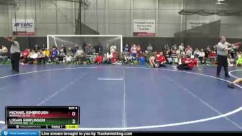 160 lbs Round 2 (6 Team) - Logan Rawlinson, Tennessee Red vs Michael Kimbrough, Nebraska Silver