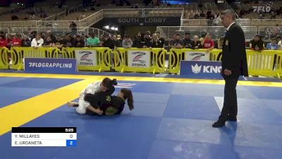 YASHIRA MILLAYES vs EMILIANA URDANETA 2023 Pan Jiu Jitsu IBJJF Championship