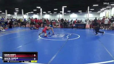 77 lbs Semis & 3rd Wb (16 Team) - Gavin Hoeft, Minnesota Blue vs Bostik Marple, Oklahoma Blue