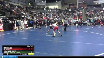 85 lbs Cons. Round 2 - Trig Hall, NV MATPACK vs Grayden Japp, Nebraska Wrestling Academy