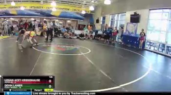 126 lbs Placement (16 Team) - Logan Acey-Kriegshauser, Alpha WC vs Devin Lanier, Funky Monkey