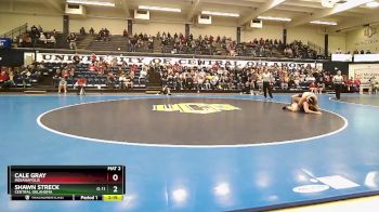 285 lbs Semifinal - Shawn Streck, Central Oklahoma vs Cale Gray, Indianapolis