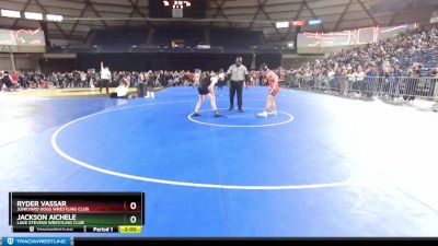 144 lbs Champ. Round 2 - Ryder Vassar, Junkyard Dogs Wrestling Club vs Jackson Aichele, Lake Stevens Wrestling Club