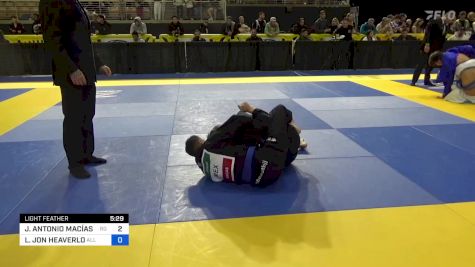 JORGE ANTONIO MACÍAS ARISTA vs LUCAS JON HEAVERLO 2024 Pan Jiu Jitsu IBJJF Championship
