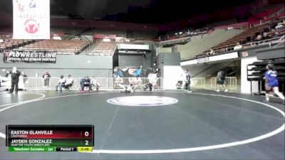 165 lbs Quarterfinal - Jayden Gonzalez, Shafter Youth Wrestling vs Easton Glanville, California