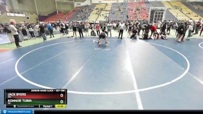 157-158 lbs Round 3 - Jack Byers, NM vs Konnor Tubin, WI