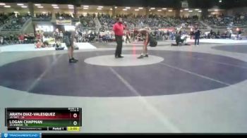 152 lbs Semis & 1st Wrestleback (8 Team) - Logan Chapman, 3A Rainier vs Arath Diaz-Valesquez, 3A Taft