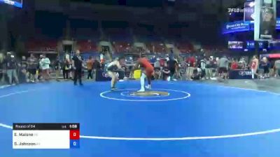 182 lbs Round Of 64 - Easton Malone, Oklahoma vs Spencer Johnson, Alaska