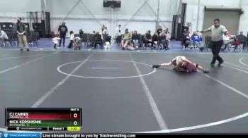 76 lbs Round 4 (8 Team) - Nick Kershisnik, 84 Athletes vs CJ Caines, Mavericks