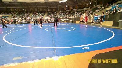 90 lbs Quarterfinal - Bode Bratsburg, Nebraska Boyz vs Kyper Graaf, Sebolt Wrestling Academy