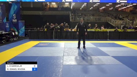 LUIS O GARCIA JR vs ROGER ISMAEL RIVERA 2024 Pan Jiu Jitsu IBJJF Championship