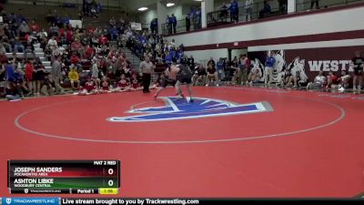 285 lbs Quarterfinal - Joseph Sanders, Pocahontas Area vs Ashton Libke, Woodbury Central